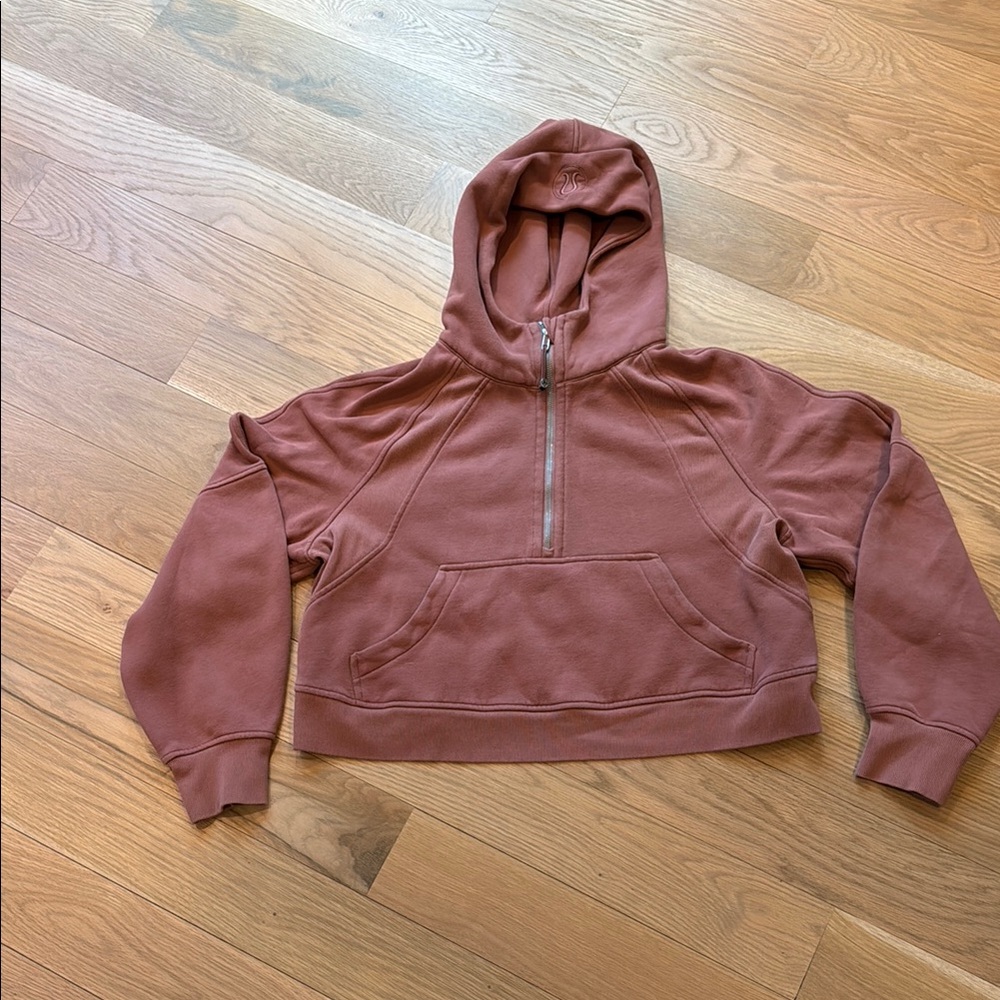 Lululemon Athletica Scuba Hoodie Half Zip Sweater
